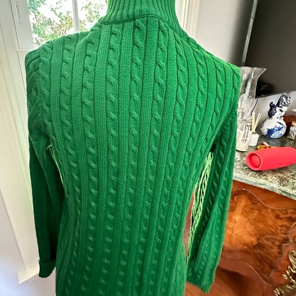 Excellent condition Ralph Lauren Green Cable sweater - Picture 2 of 5